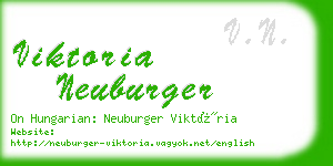 viktoria neuburger business card